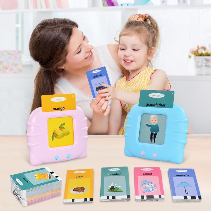 Rechargeable Educational Learning Talking Flash Cards for Kids | Montessori Toys for Boys & Girls | Baby Early Learning Toy🪴